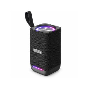 Digital X Pulse One portable Bluetooth speaker with RGB lighting and carrying strap – angled view Mon, Sep 21 at 6:26 PM